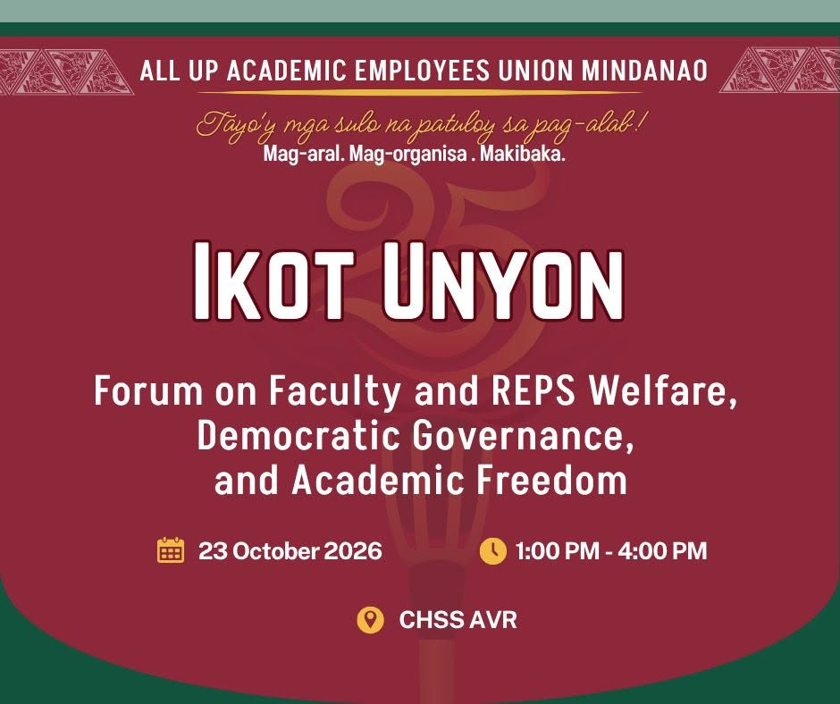 Ikot Unyon – October 23